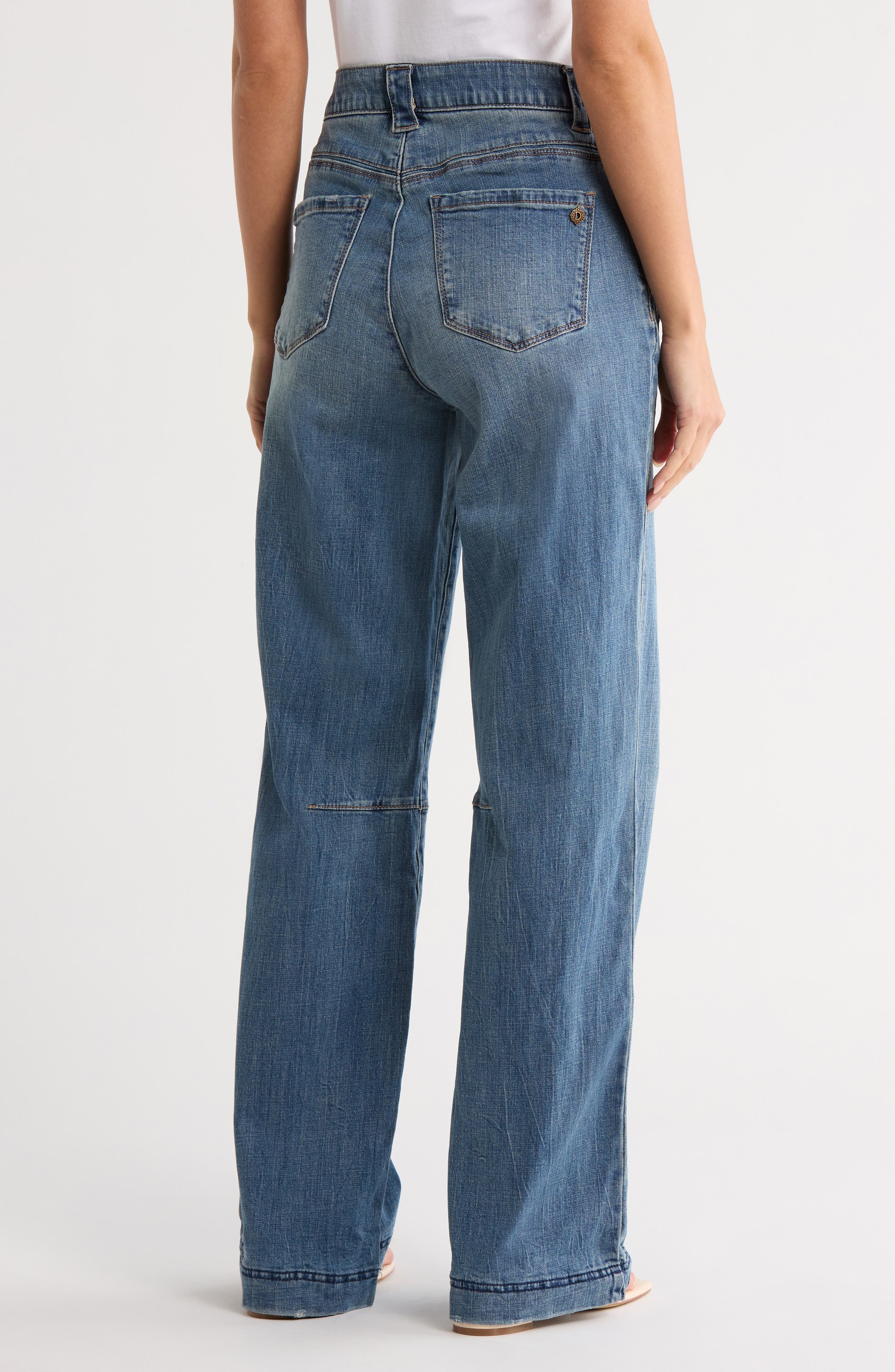 Democracy Dart Wide Leg Jeans