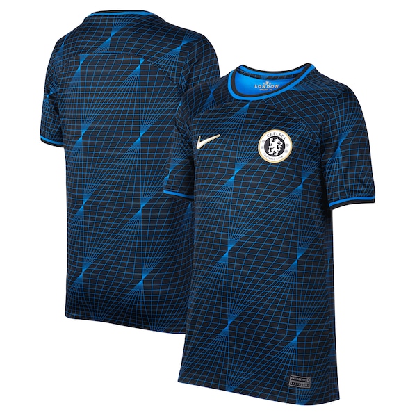 Chelsea Nike Youth 2023/24 Away Stadium Replica Jersey - Navy