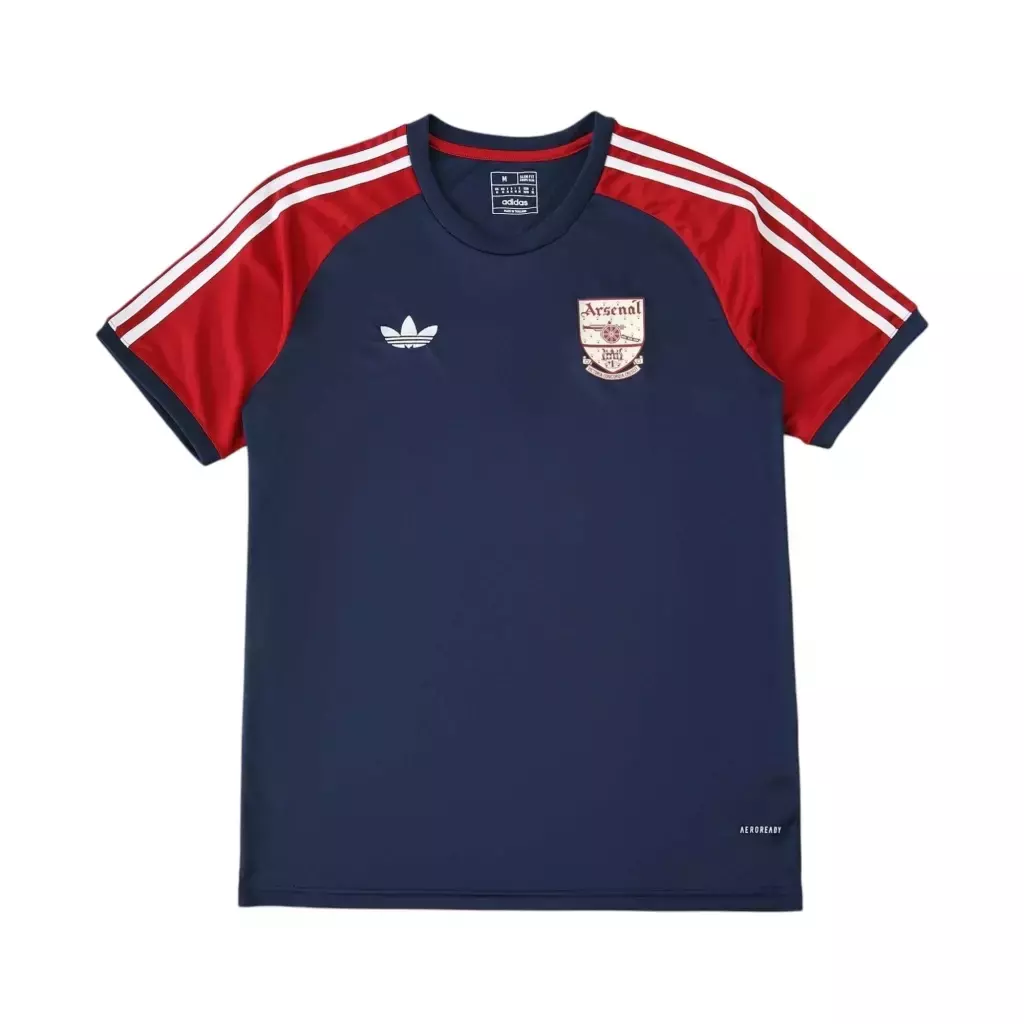 Men's Arsenal Adidas Originals 2024-25 Fan Shirt - Navy Blue