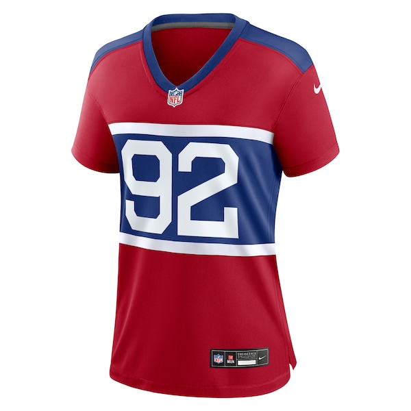 Michael Strahan New York Giants Nike Women's Alternate Retired Player Game Jersey - Century Red