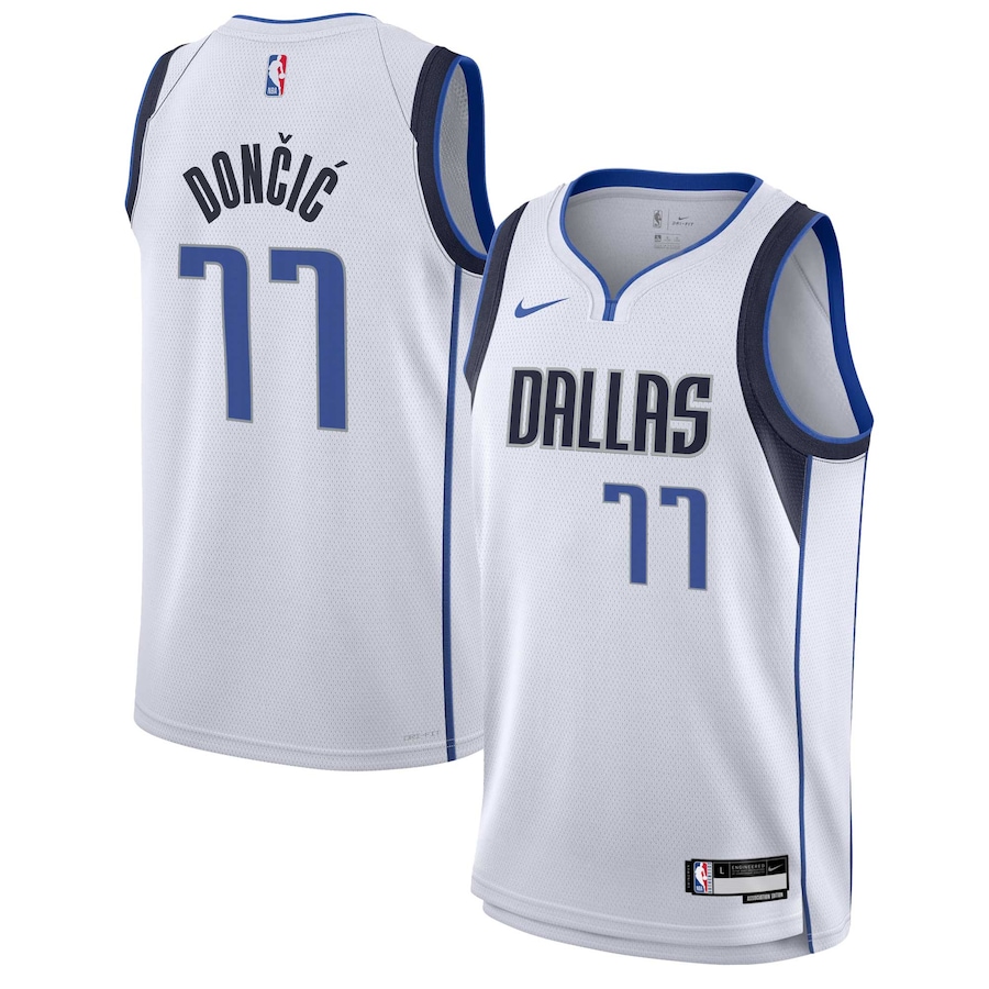 Luka Dončić Dallas Mavericks Nike Youth Swingman Jersey - Association Edition - White