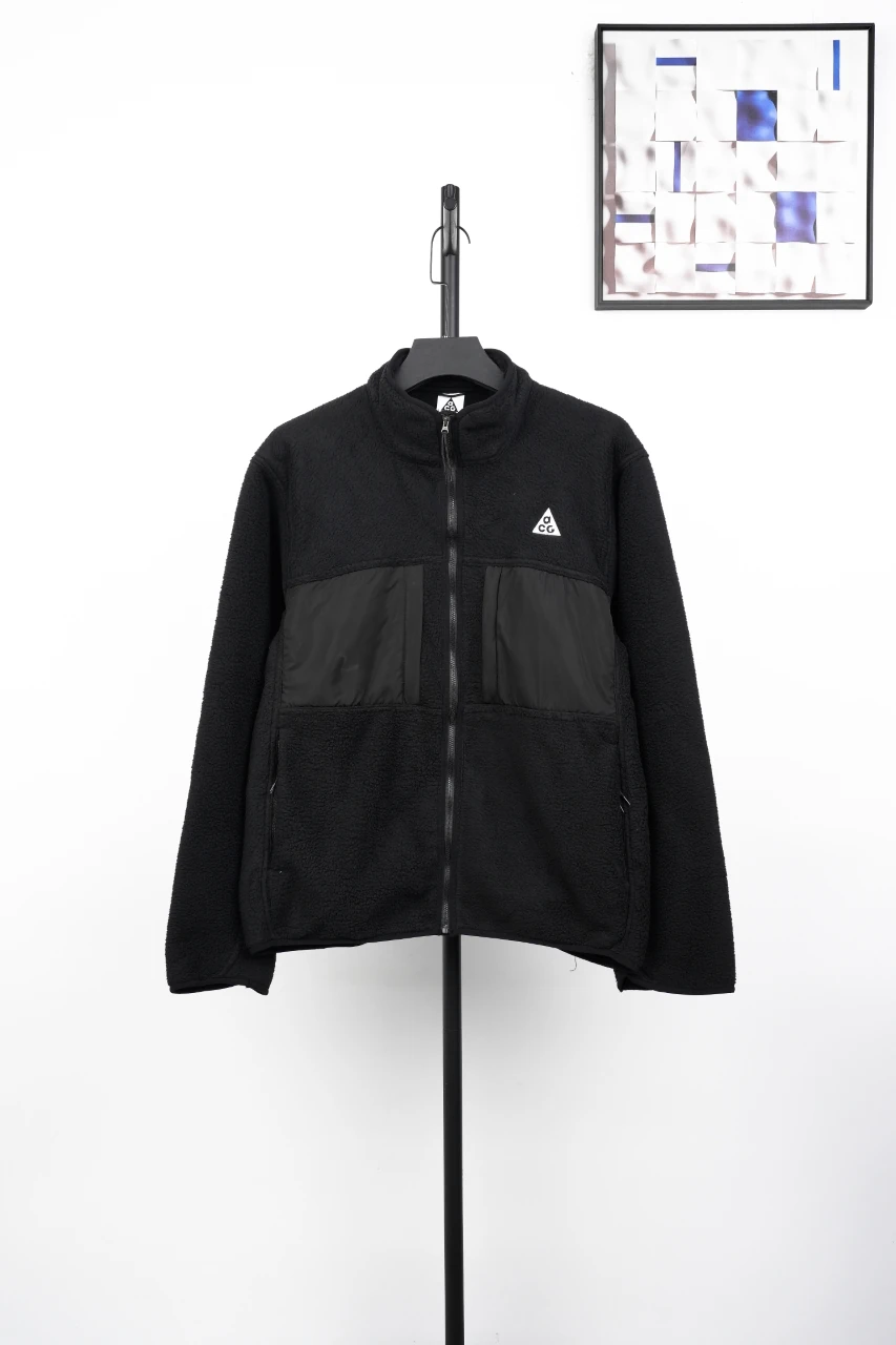 Nike ACG Black Sherpa Fleece Zip Jacket product photo from LabelPicks