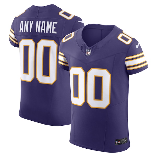 Minnesota Vikings Nike Vapor F.U.S.E. Elite Custom Jersey - Purple