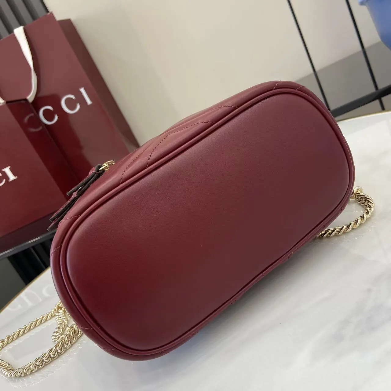 Gucci Marmont GG Supreme Canvas Top Handle Bag product photo from LabelPicks