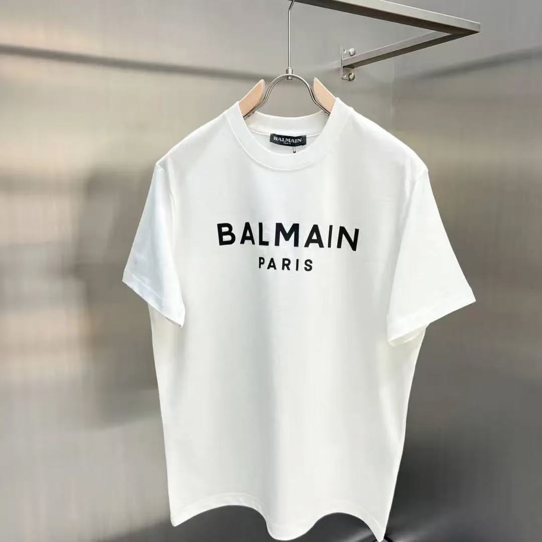 0519 Classic letter prints t-shirt