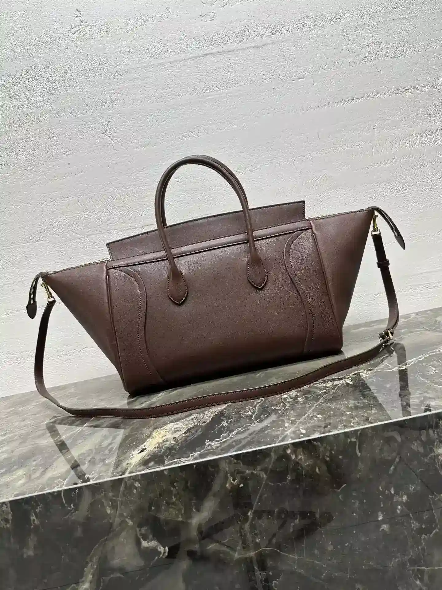 Celine Luggage Lambskin Top Handle Bag product photo from LabelPicks