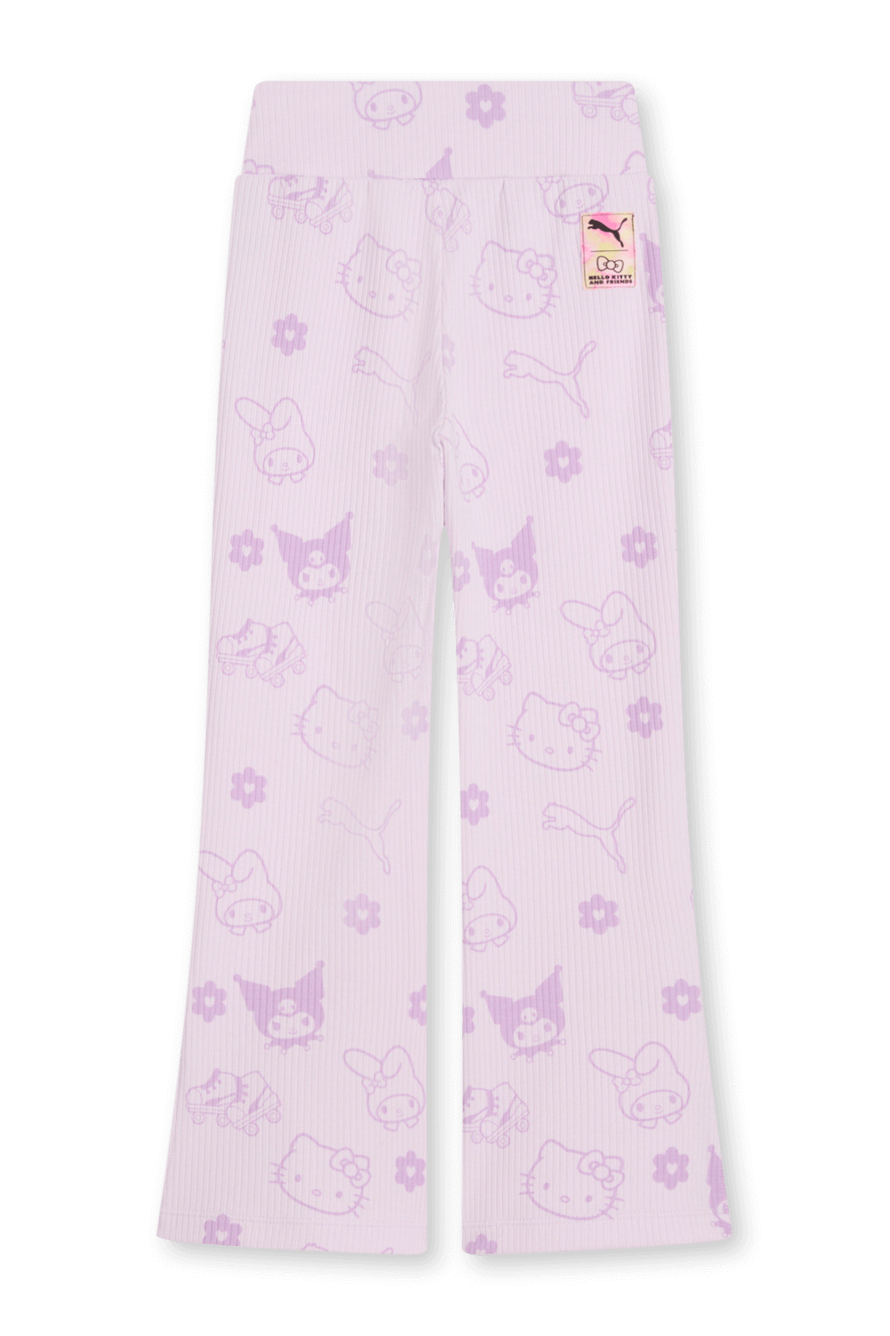 PUMA KIDS פומה X הלו קיטי מכנסי ריב מתרחבים