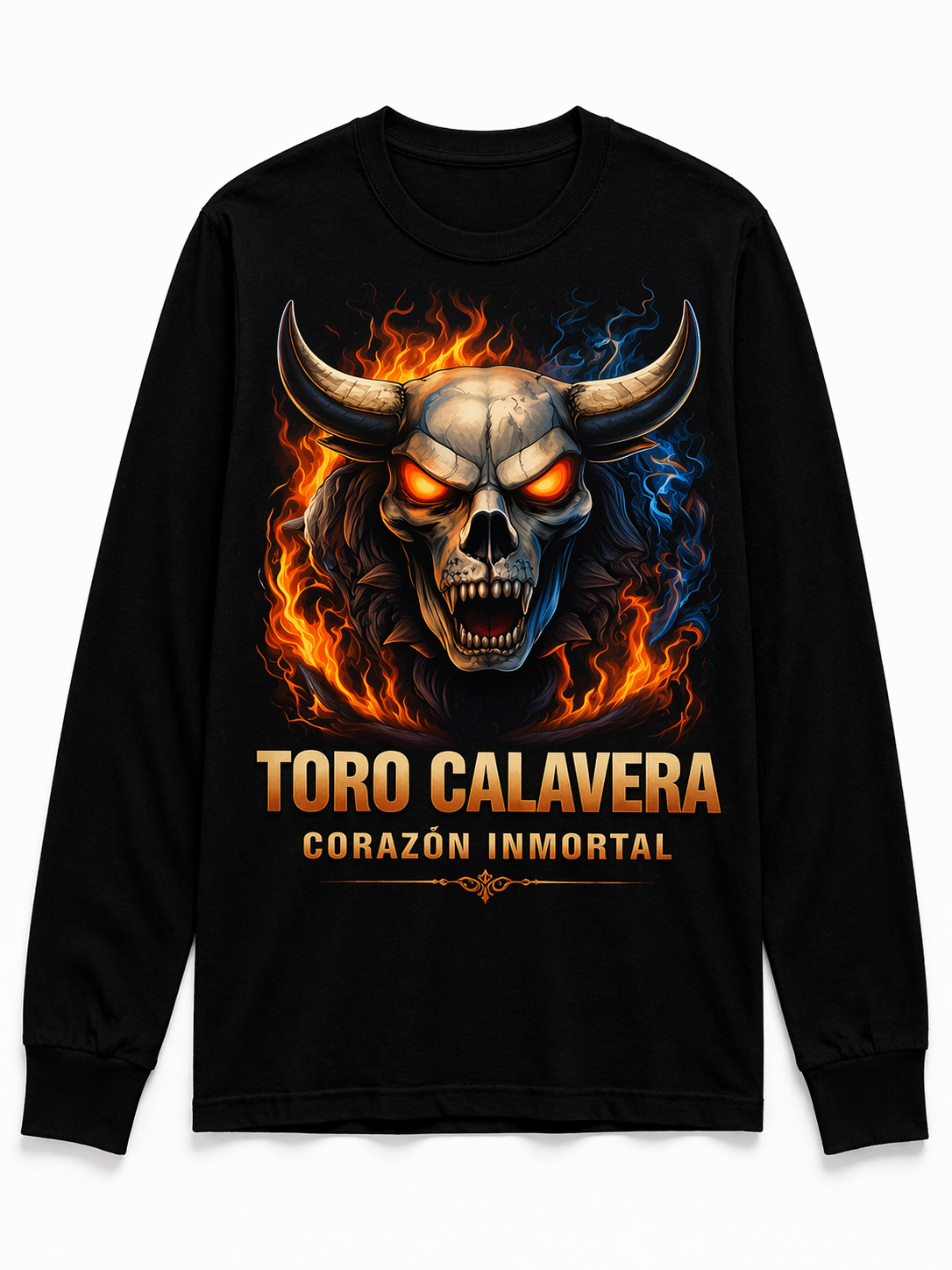 Remera Toro Calavera | Streetwear Dark Unisex