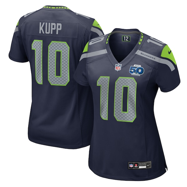 Cooper Kupp Seattle Seahawks Nike Women's Team 50th Season Game Jersey - College Navy