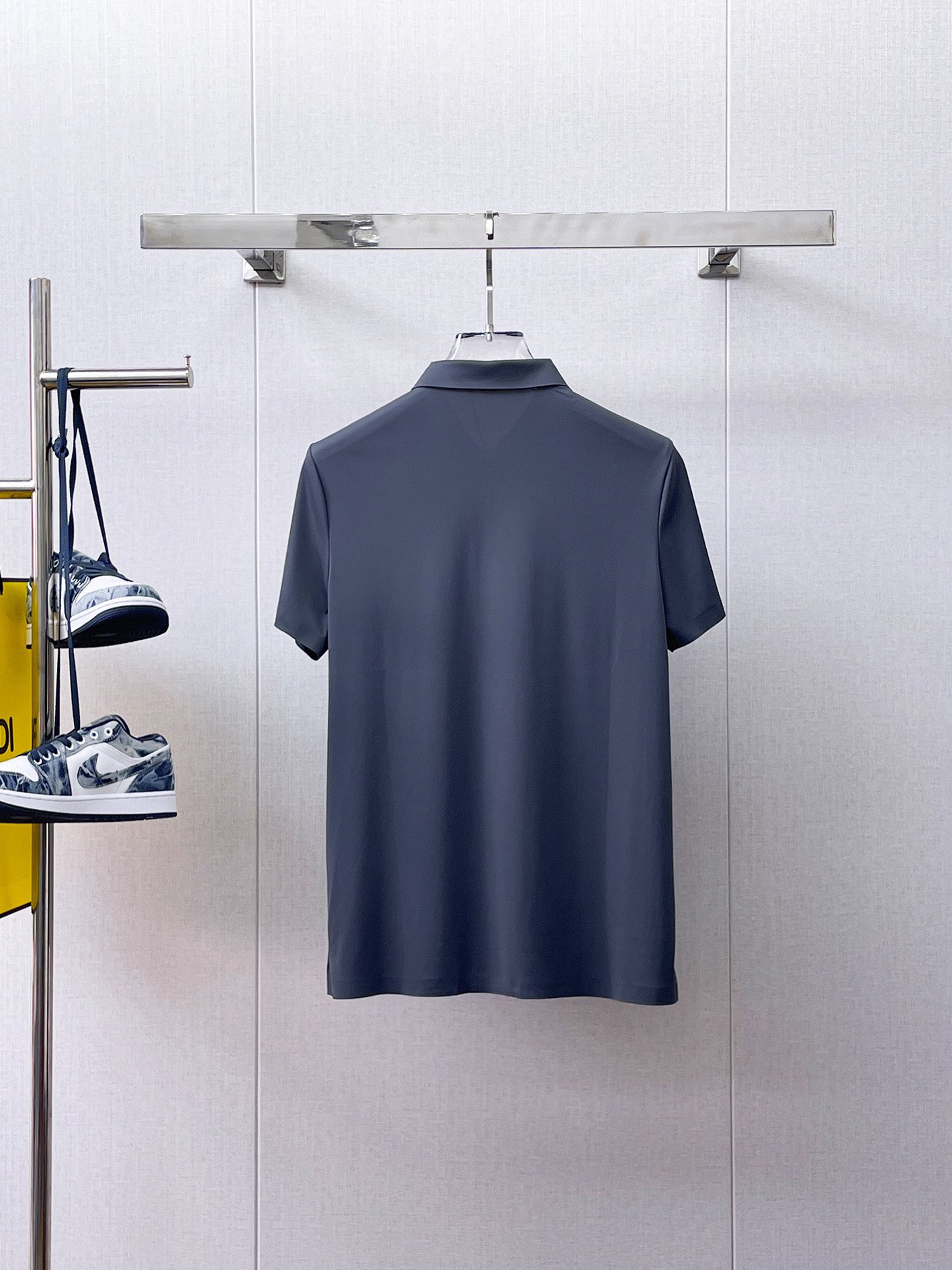0809 New loose-fitting polo shirt