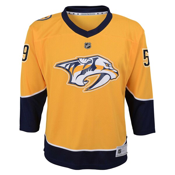 Roman Josi Nashville Predators Youth  Home Replica Player Jersey - Gold