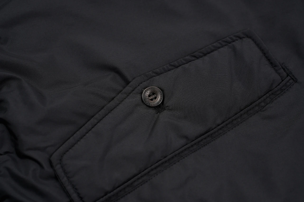 Ralph Lauren Black Pony Embroidered Solid Jacket product photo from LabelPicks