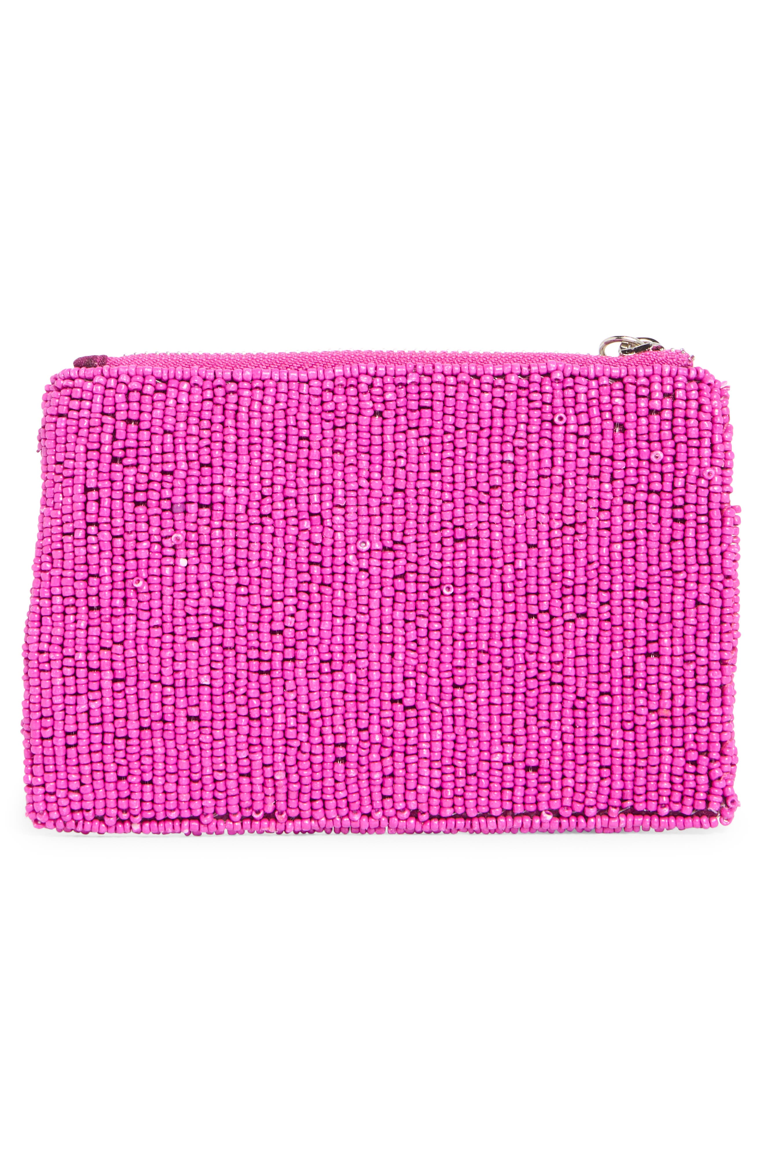 Collection XIIX Pepper Beaded Coin Pouch