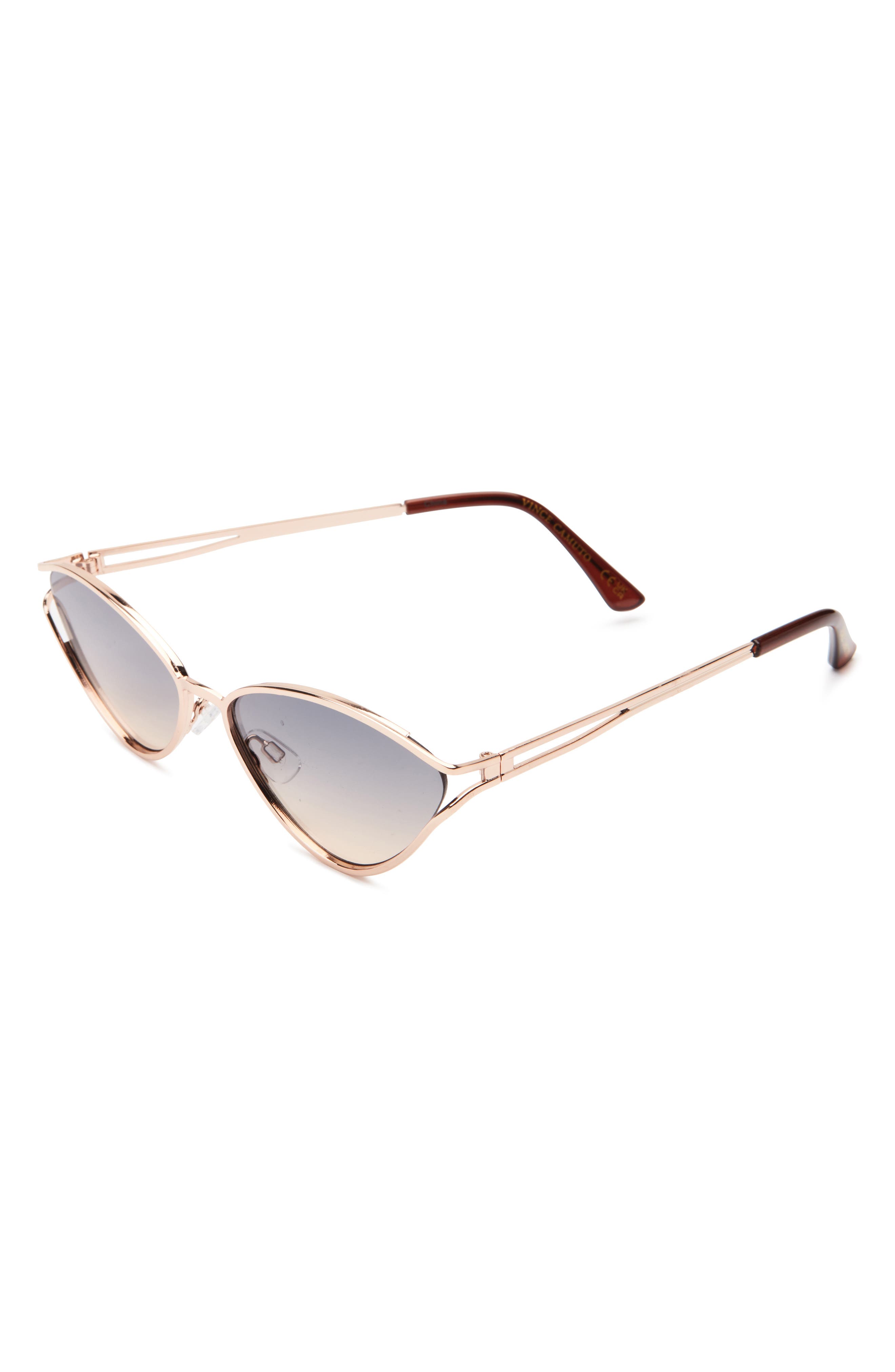 Vince Camuto 142mm Vented Cat Eye Sunglasses