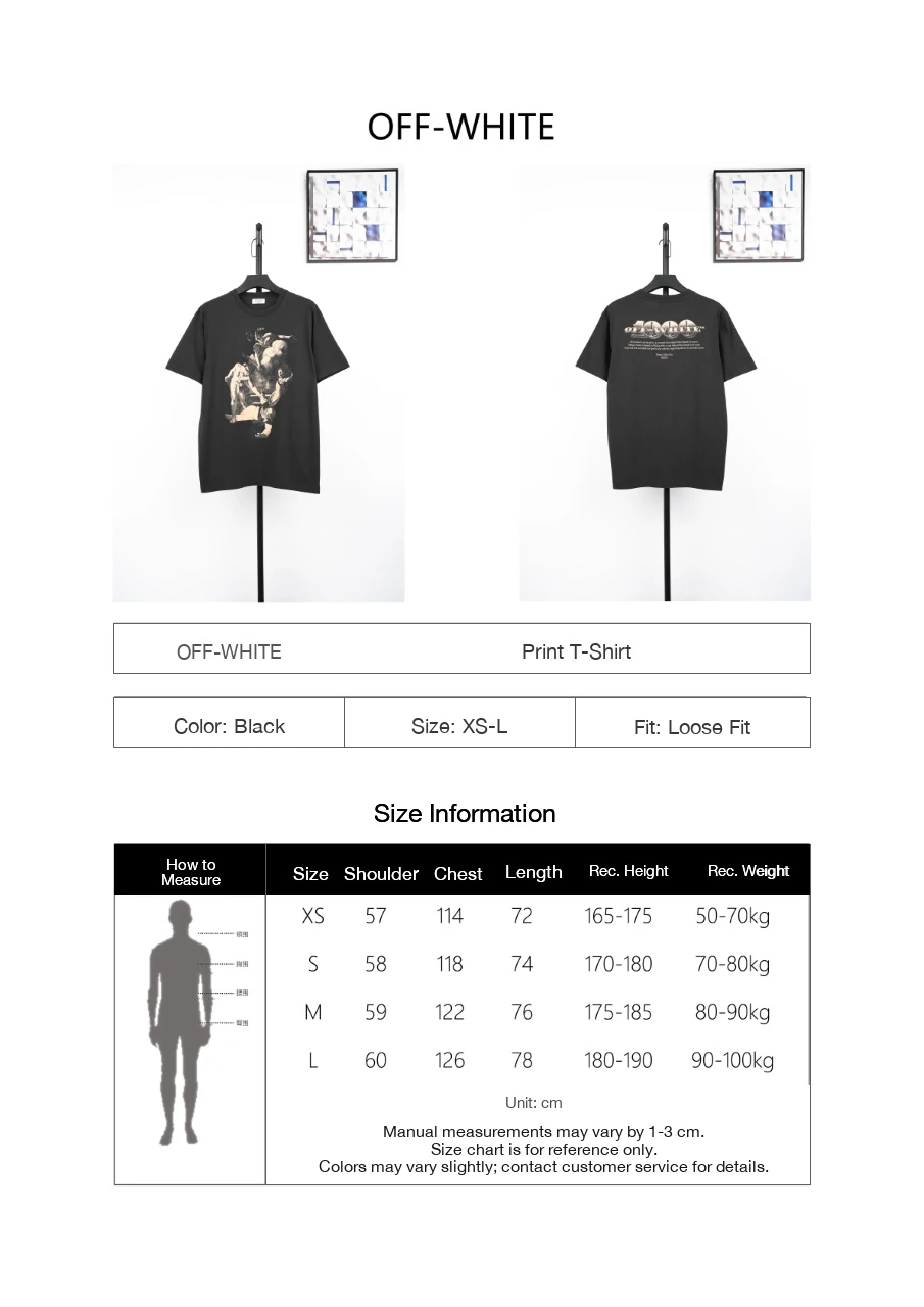 Off-White Black Saint Matthew Painting T-Shirt product photo from LabelPicks