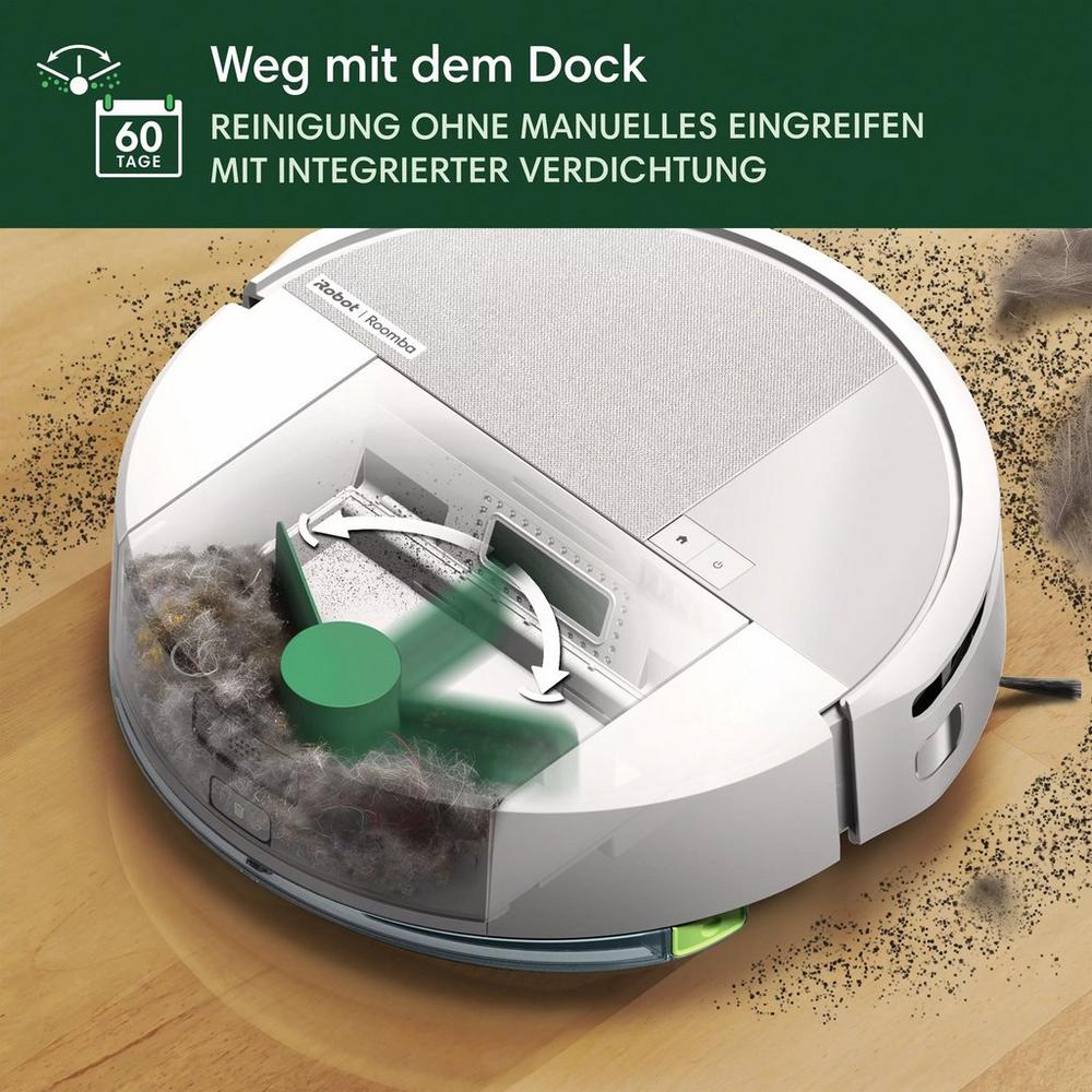 Roomba® 205 DustCompactor™ Combo Roboter – Weiß