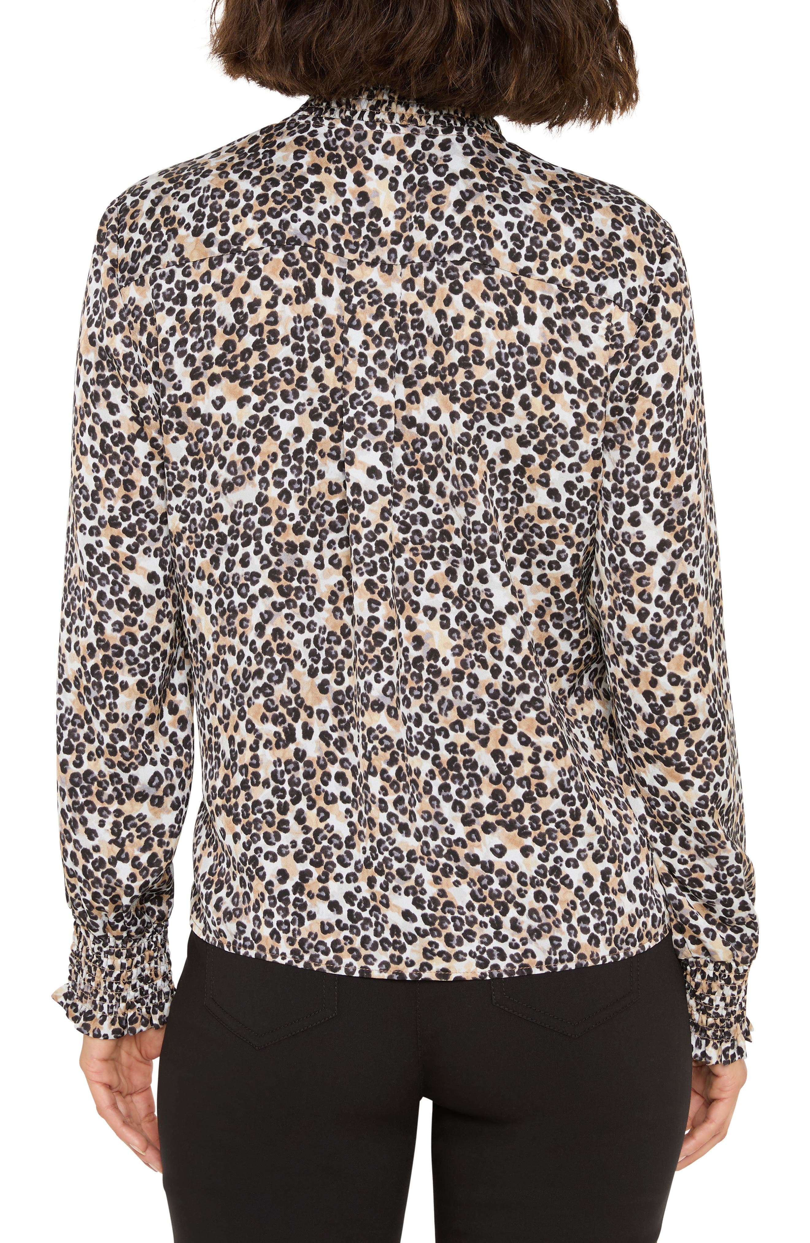 NIC+ZOE Little Leopard Long Sleeve Top