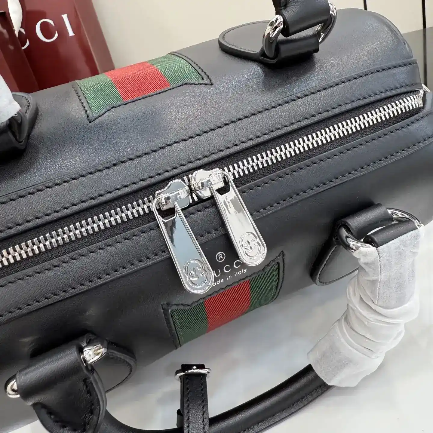 Gucci Black Quilted Leather Top Handle Bag product photo from LabelPicks
