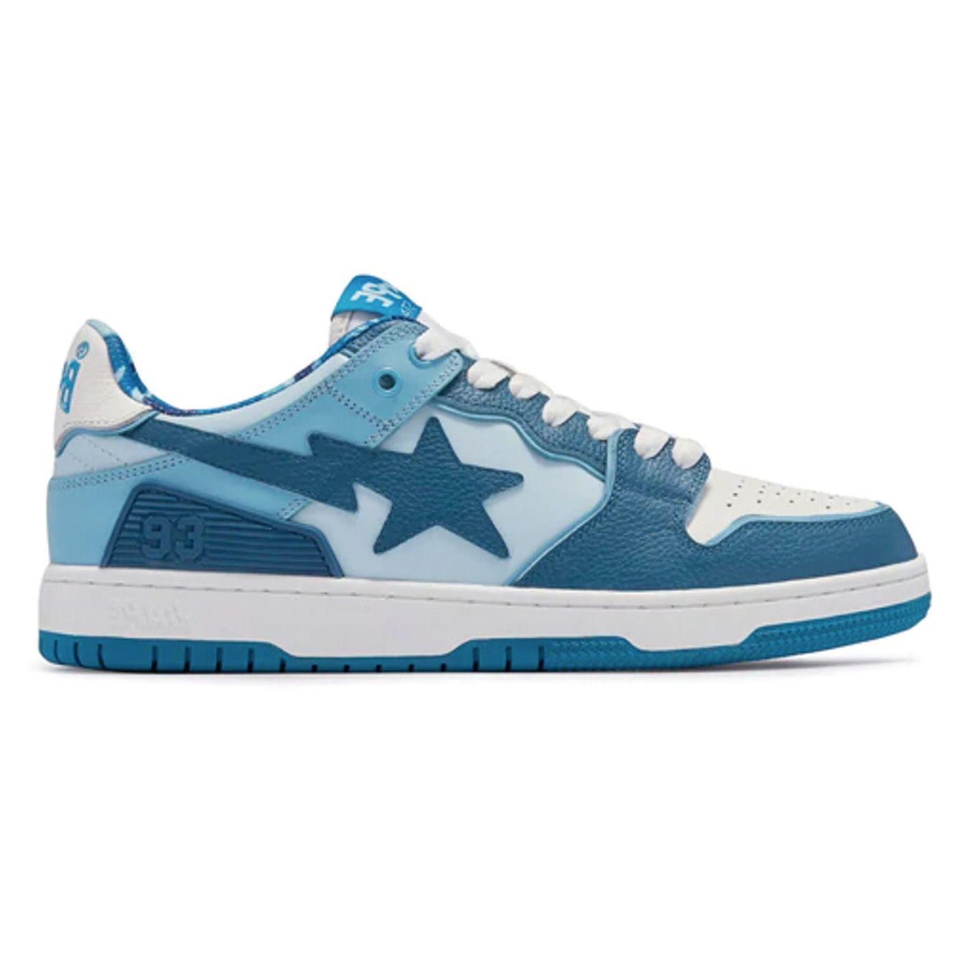 A Bathing Ape Bape SK8 Sta ABC Camo Blue (2022)