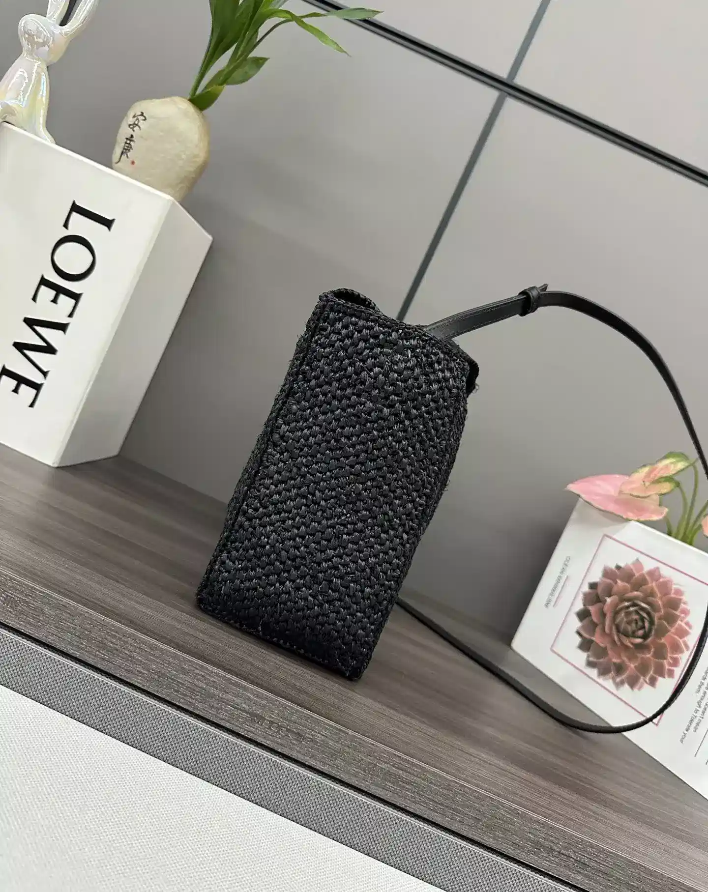 Loewe Woven Leather Tote Bag product photo from LabelPicks