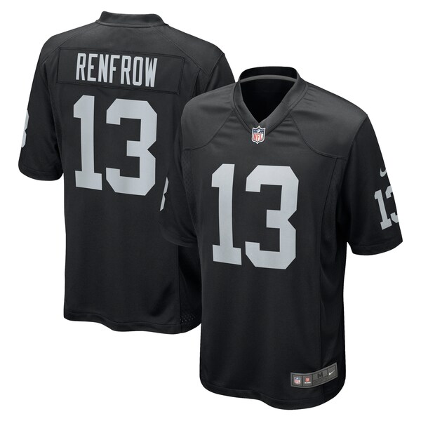 Hunter Renfrow Las Vegas Raiders Nike Game Jersey - Black/White