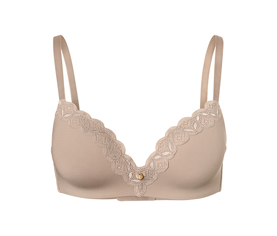 Softschalen-BH, beige