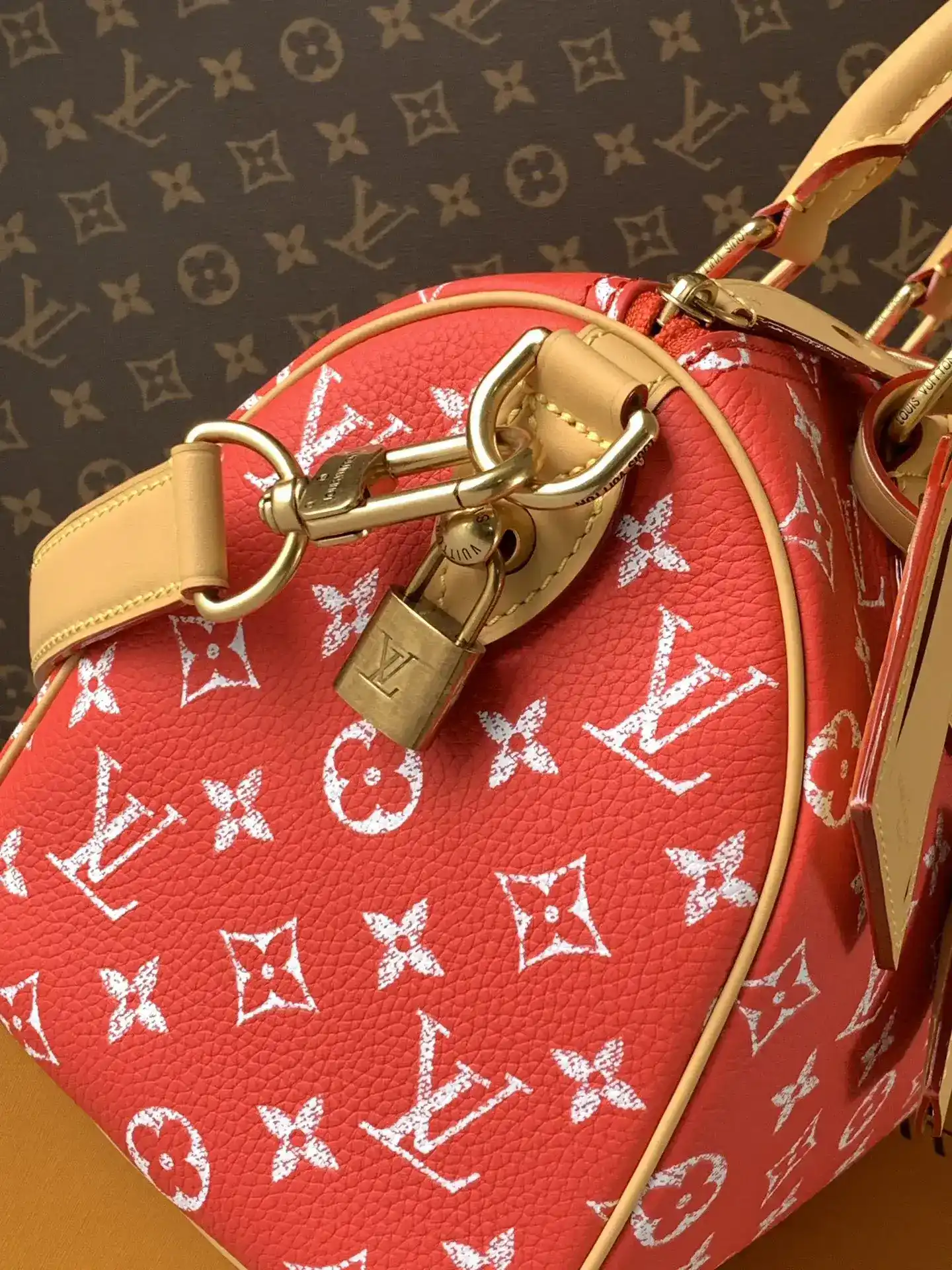 Louis Vuitton Green Speedy Monogram Canvas Top Handle Bag product photo from LabelPicks