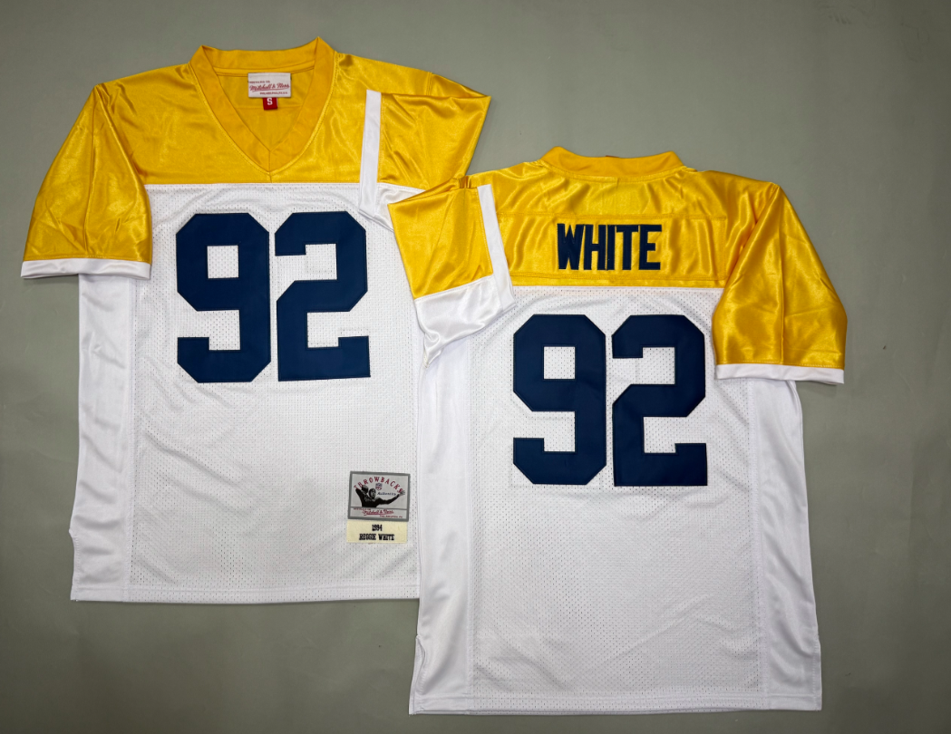 Reggie White Green Bay Packers Authentic Throwback Retired Player Jersey