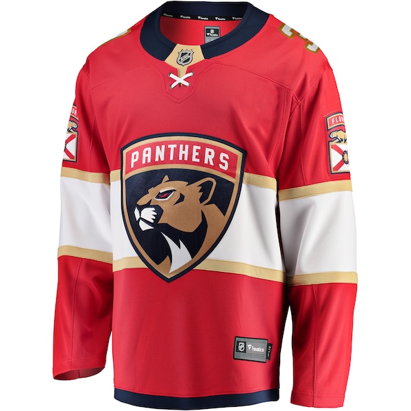 Seth Jones Florida Panthers  Home Breakaway Jersey - Red