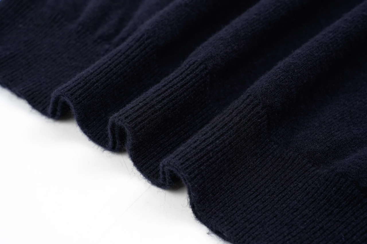 Miu Miu Navy Contrast Stripe Polo Sweater product photo from LabelPicks