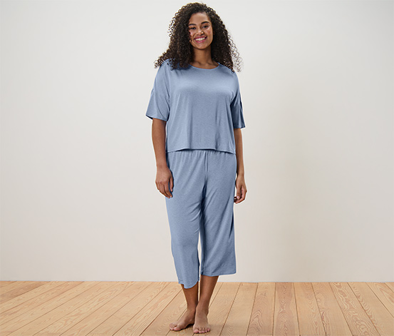 Pyjama in 3/4-Länge