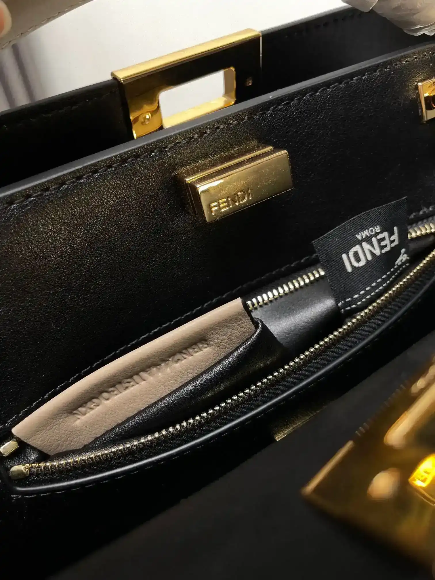 Fendi Peekaboo Calfskin Shoulder Bag product photo from LabelPicks