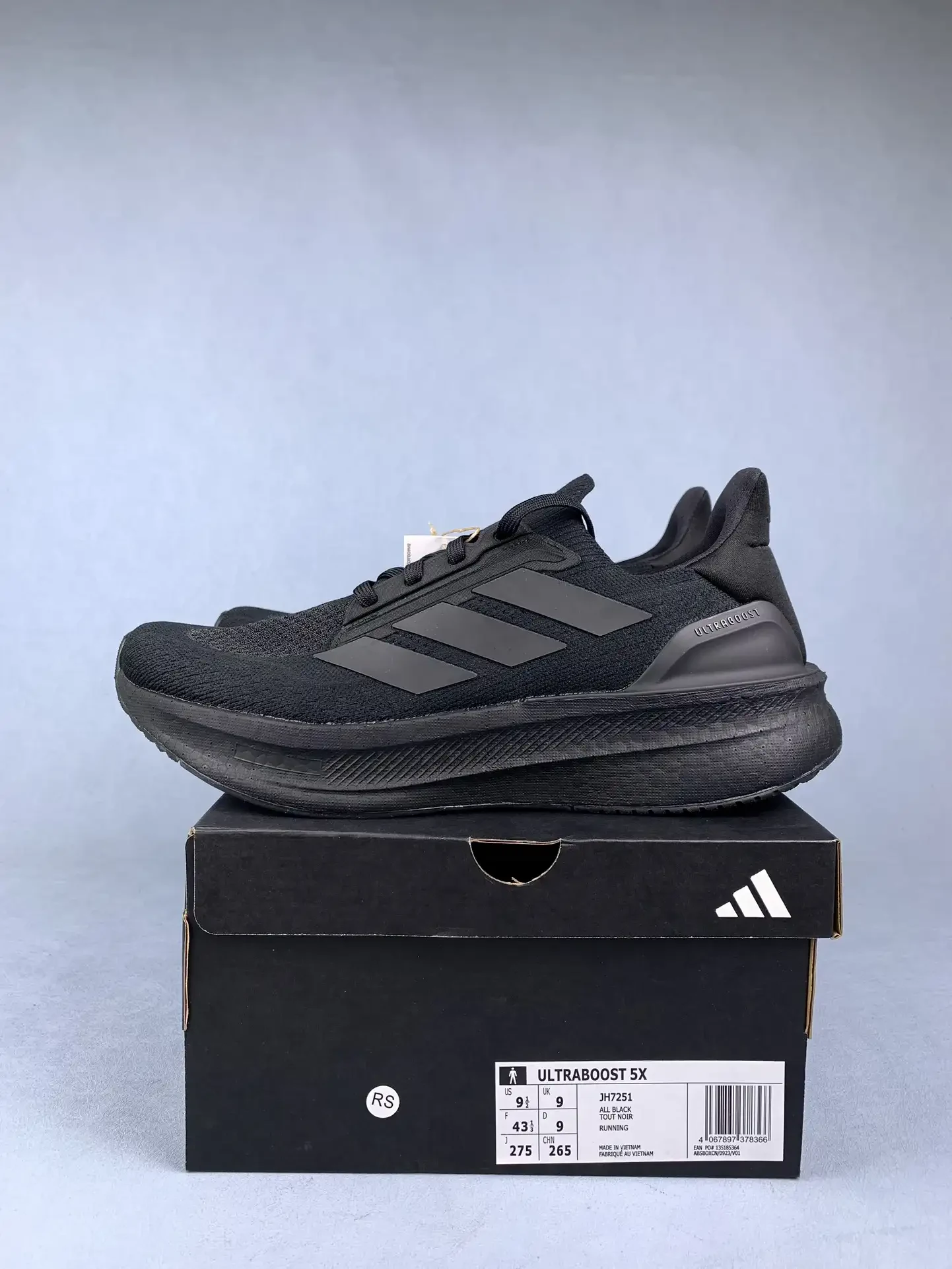 adidas Ultraboost 5X Core Black Shoes product photo from LabelPicks