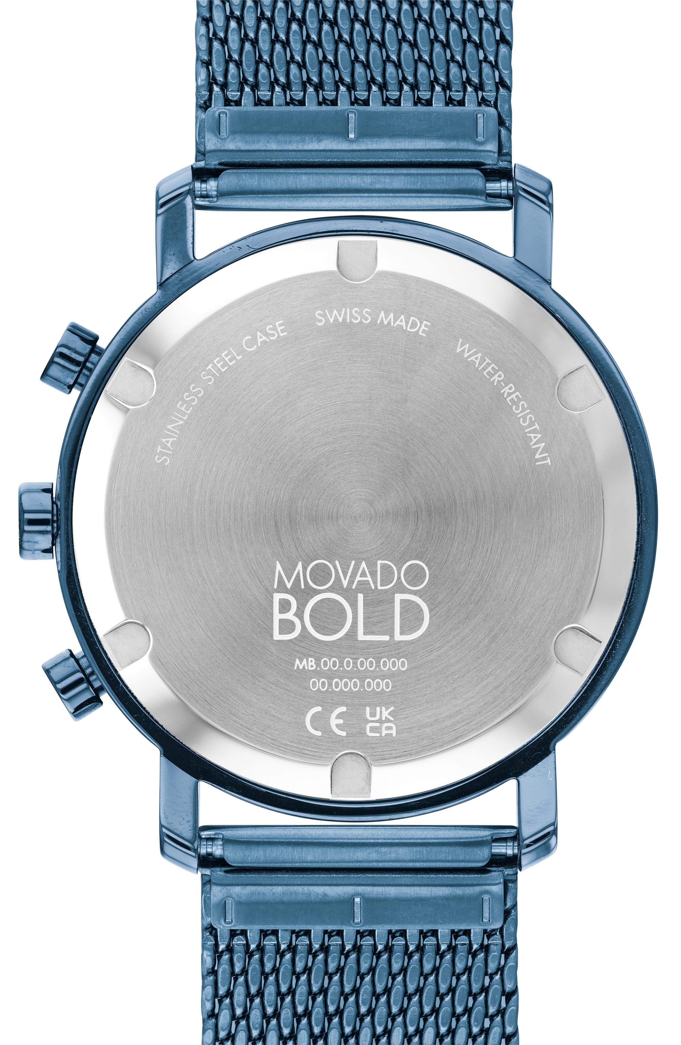 Movado Bold Evolution Chronograph Mesh Strap Watch, 42mm