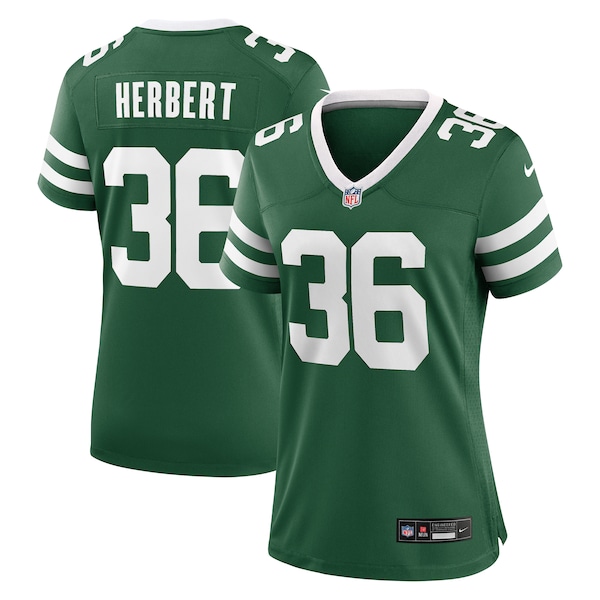 Khalil Herbert New York Jets Nike Women's Team Game Jersey - Legacy Green