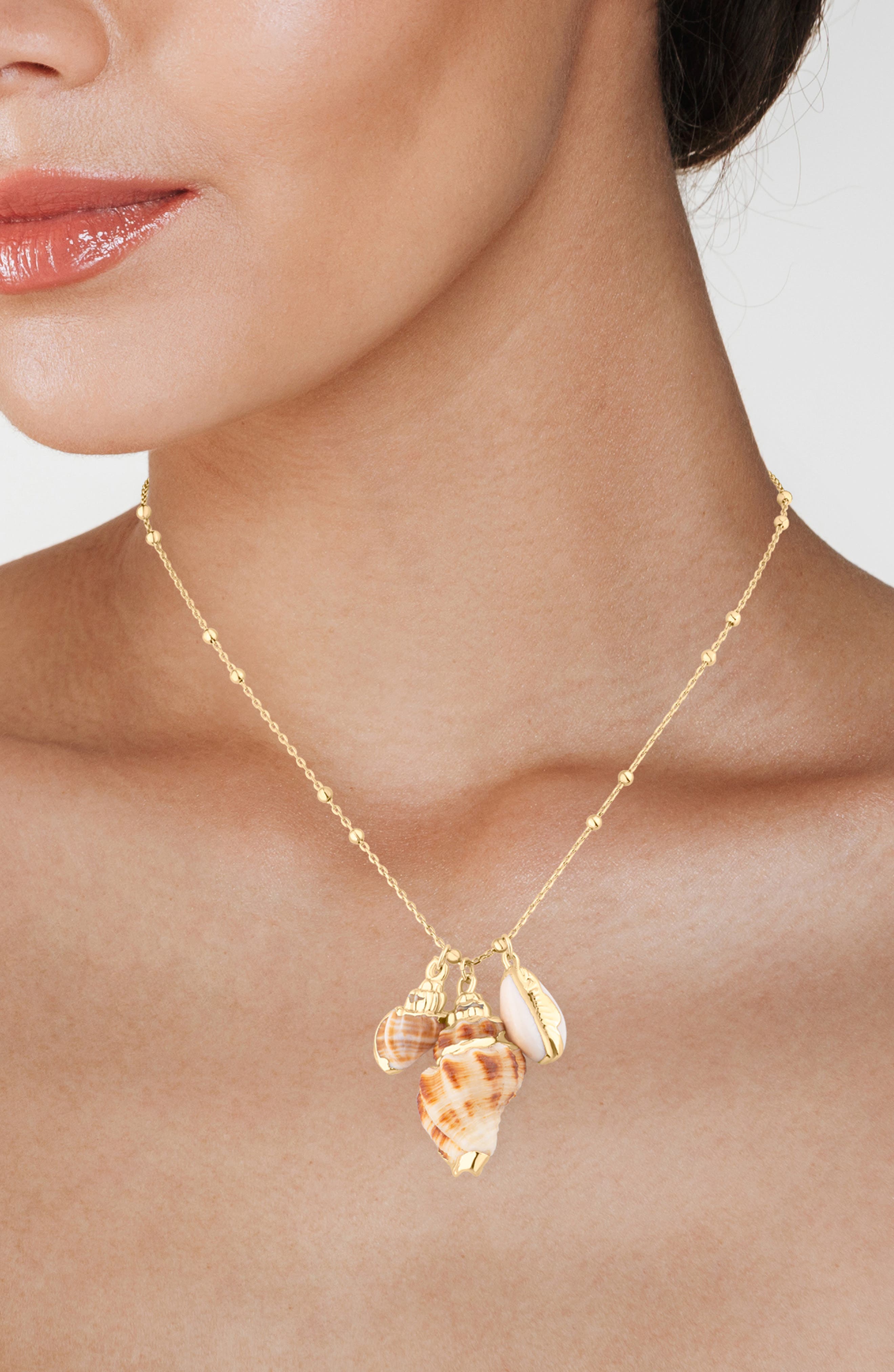 JARDIN Sea Life Charm Necklace (Nordstrom Exclusive)