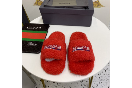 Balenciaga Furry Slide