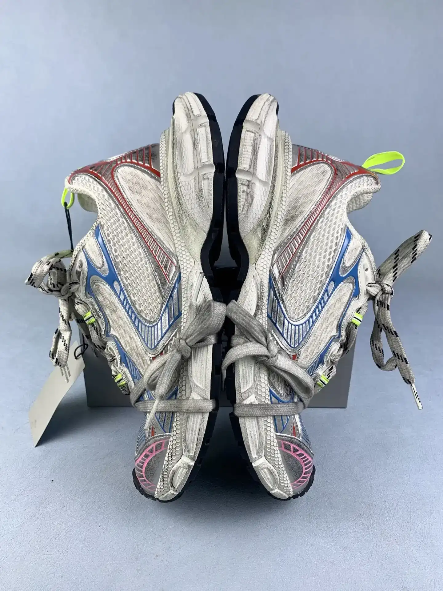 3XL Sneaker in White/Red/Blue product photo from LabelPicks