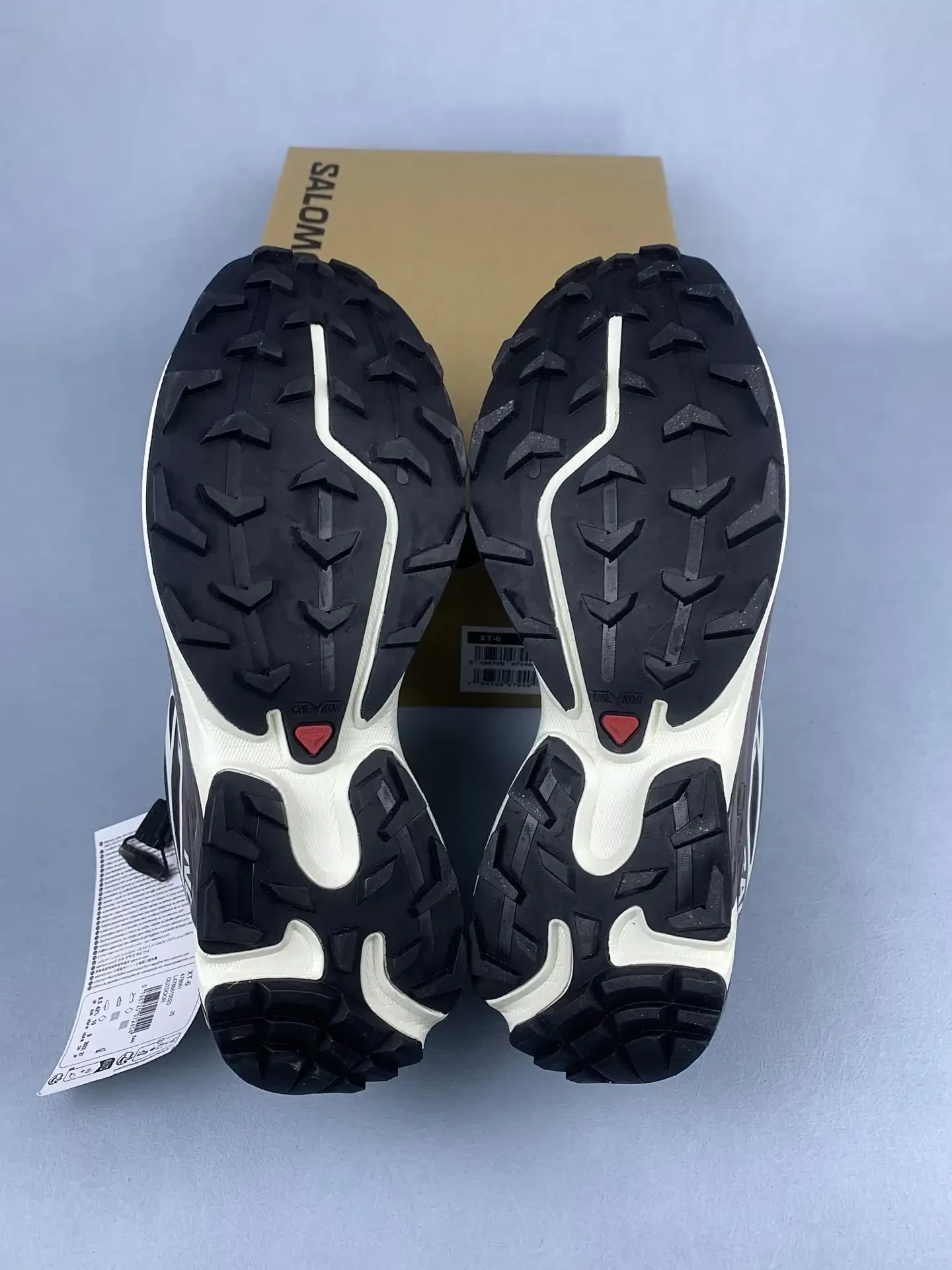 Salomon XT-6 “Black Coffee Roast Vanilla” Shoes product photo from LabelPicks