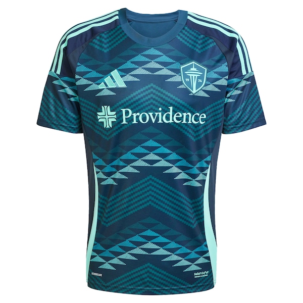 Seattle Sounders FC adidas 2025 The Salish Sea Kit Replica Custom Jersey - Blue
