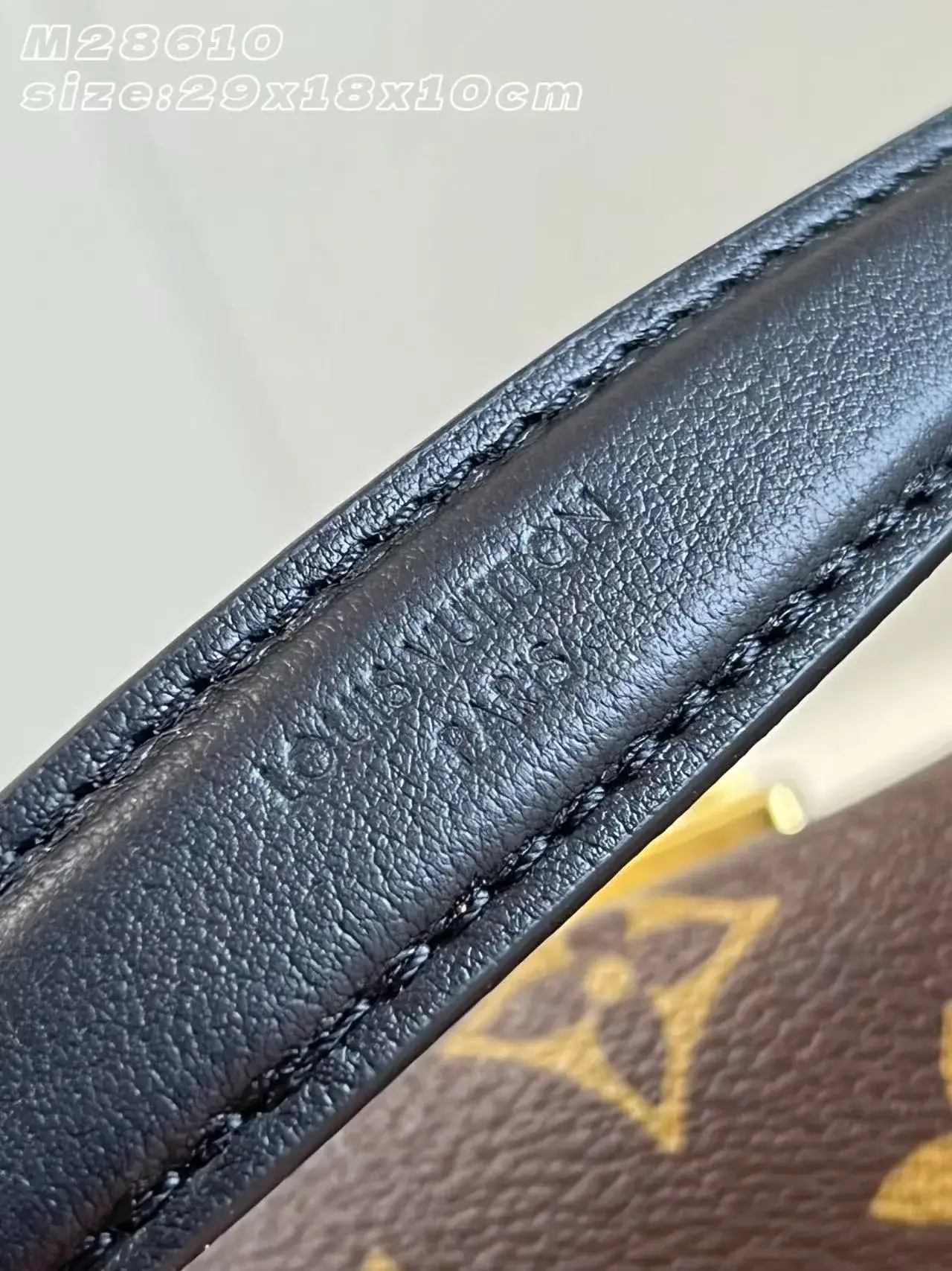 Louis Vuitton Madeleine Gold Canvas and Leather Shoulder Bag product photo from LabelPicks