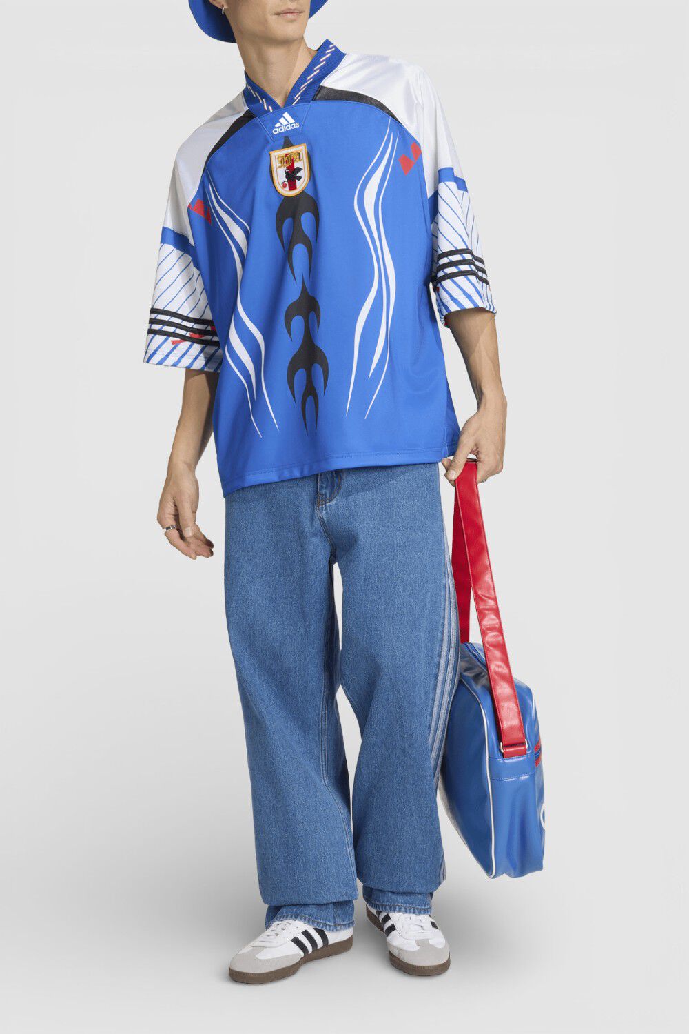 ADIDAS ORIGINALS חולצת טי אוברסייז