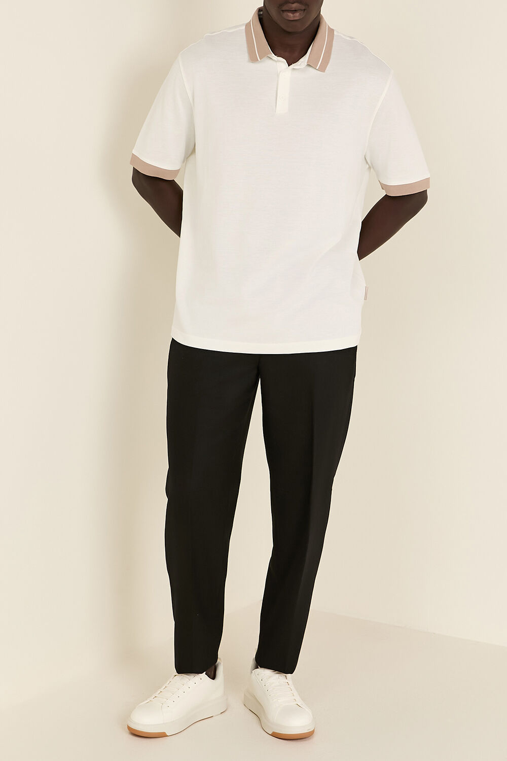 ARMANI EXCHANGE מכנסיים ארוכים מצמר