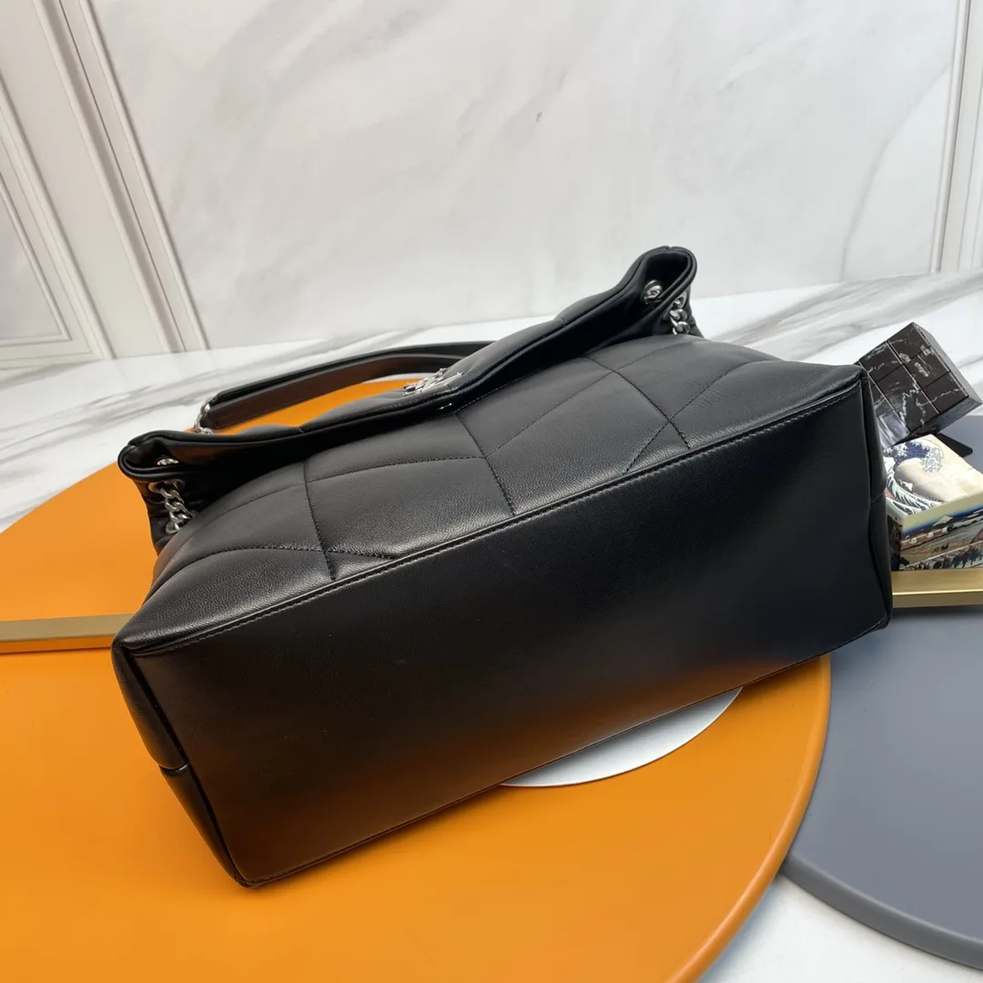 Saint Laurent Loulou Black Quilted Leather Shoulder Bag product photo from LabelPicks