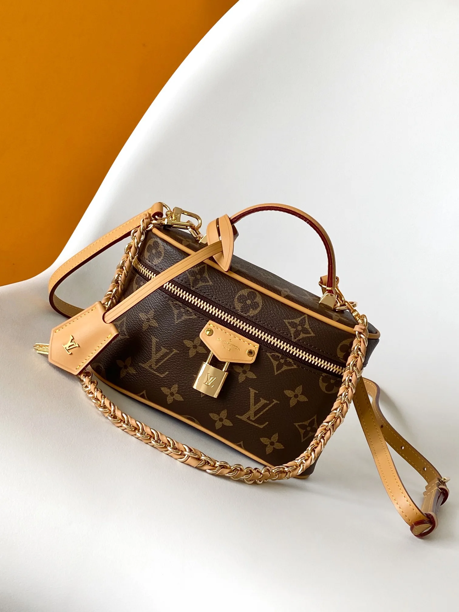 Louis Vuitton Canvas and Leather Top Handle Bag product photo from LabelPicks