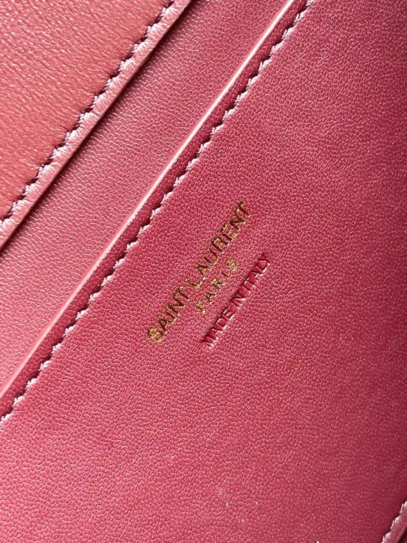 Saint Laurent Burgundy Shoulder Bag product photo from LabelPicks