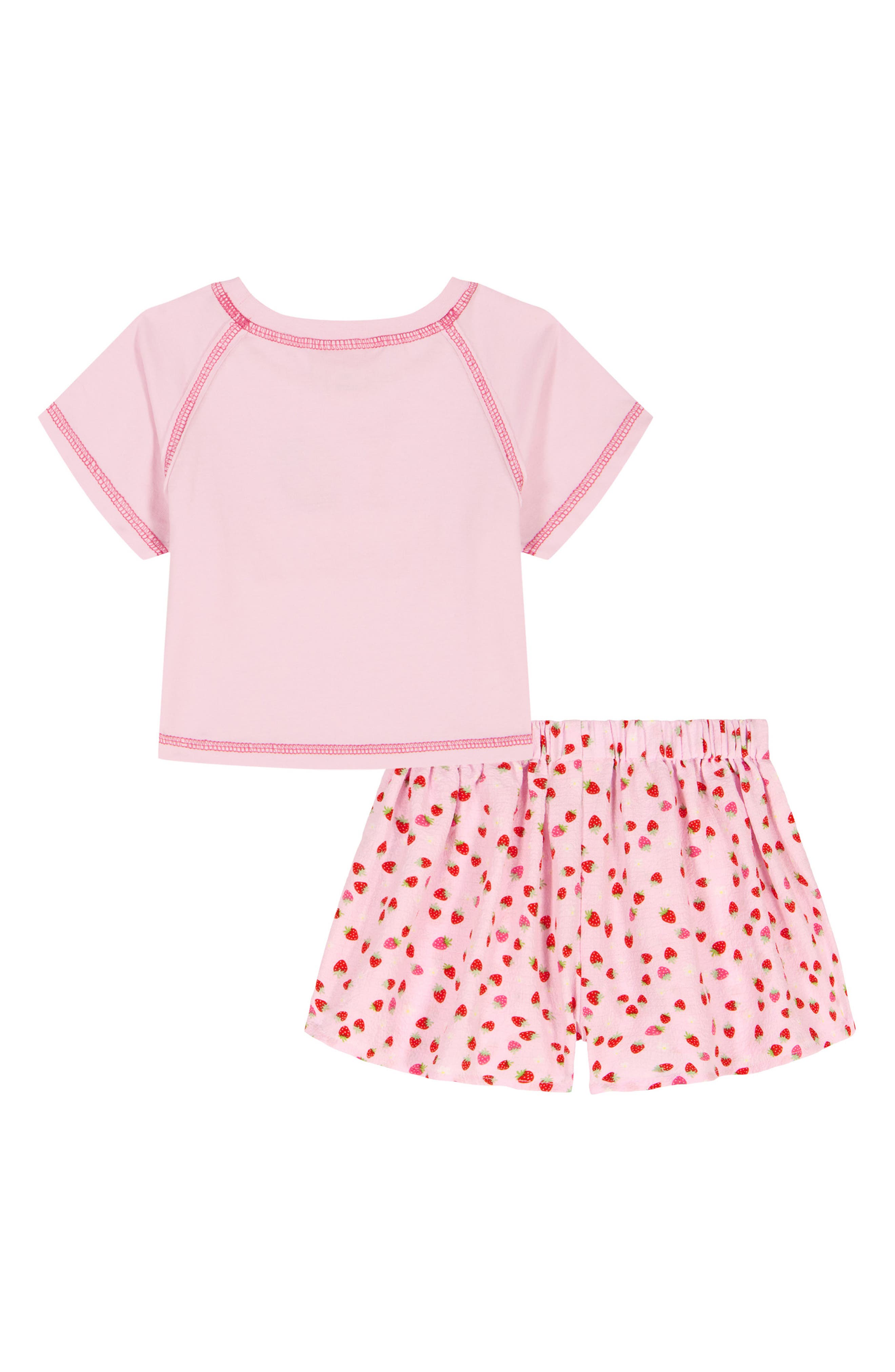 Juicy Couture Strawberry Embossed T-Shirt & Skirt