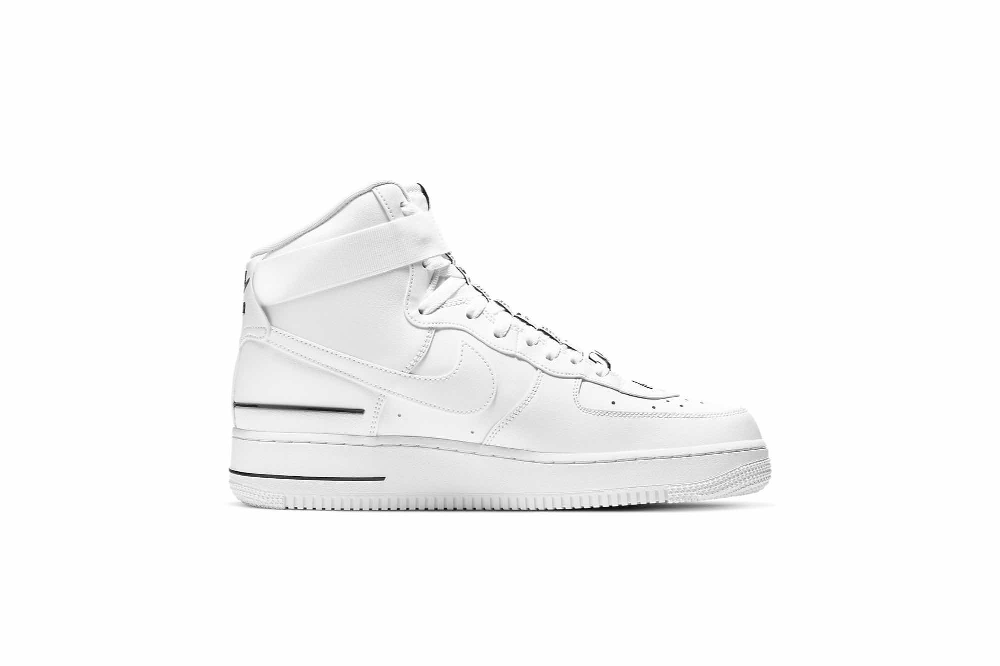 Nike Air Force 1 High LV8 ‘Triple White’ CJ1385-100