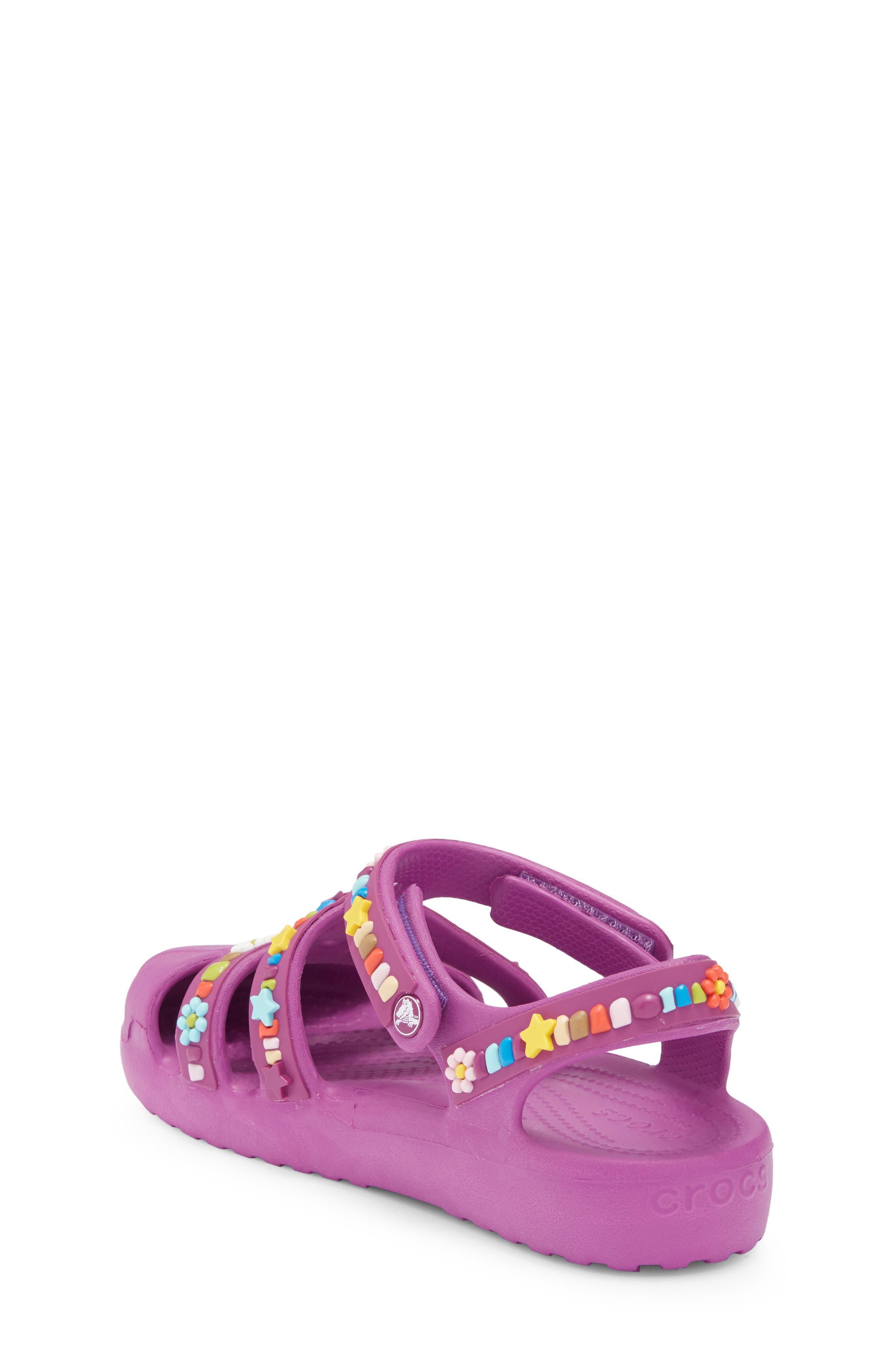 CROCS Kids' Beaded Fisherman Clog