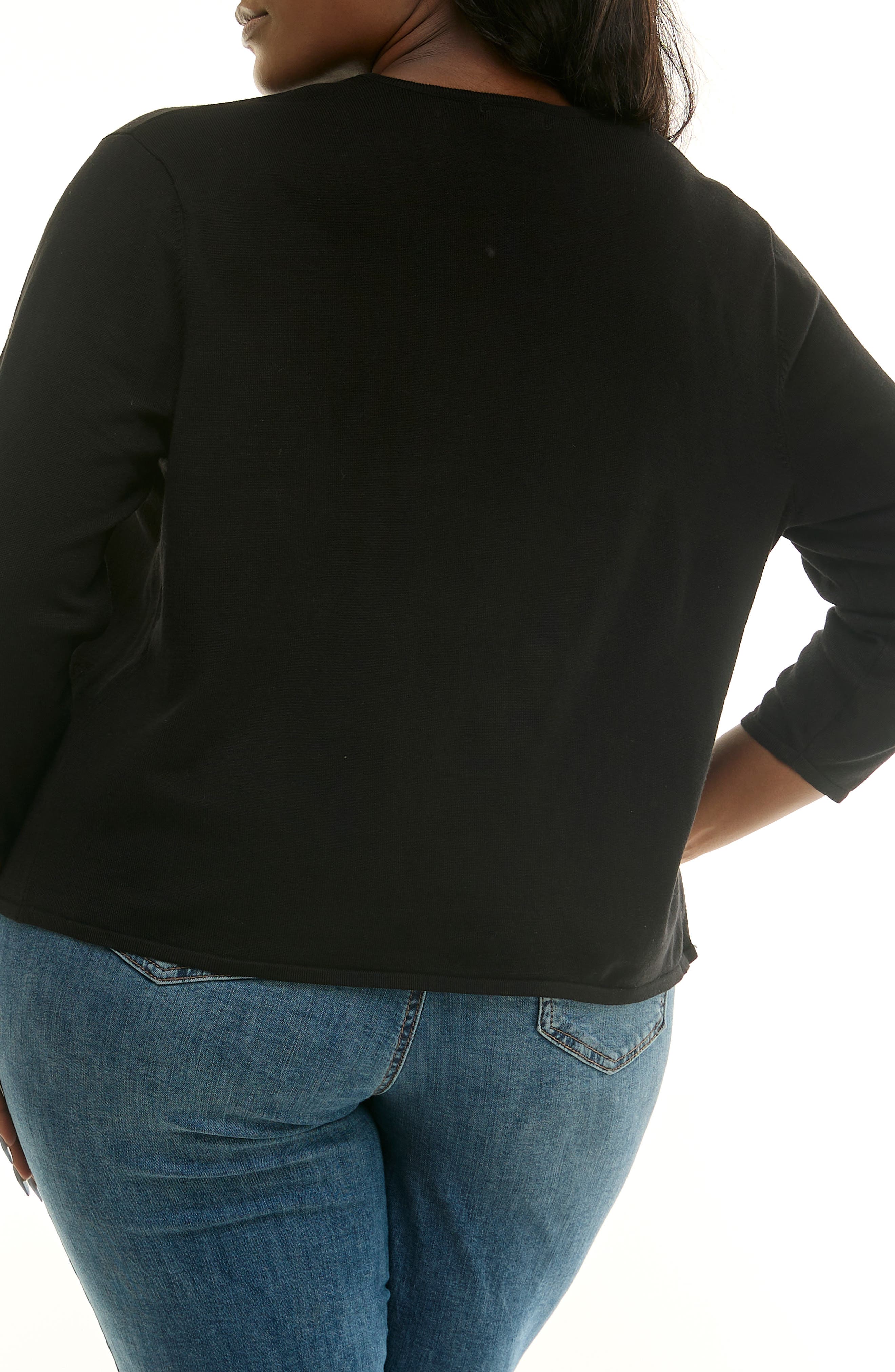 Nina Leonard Scalloped Bolero